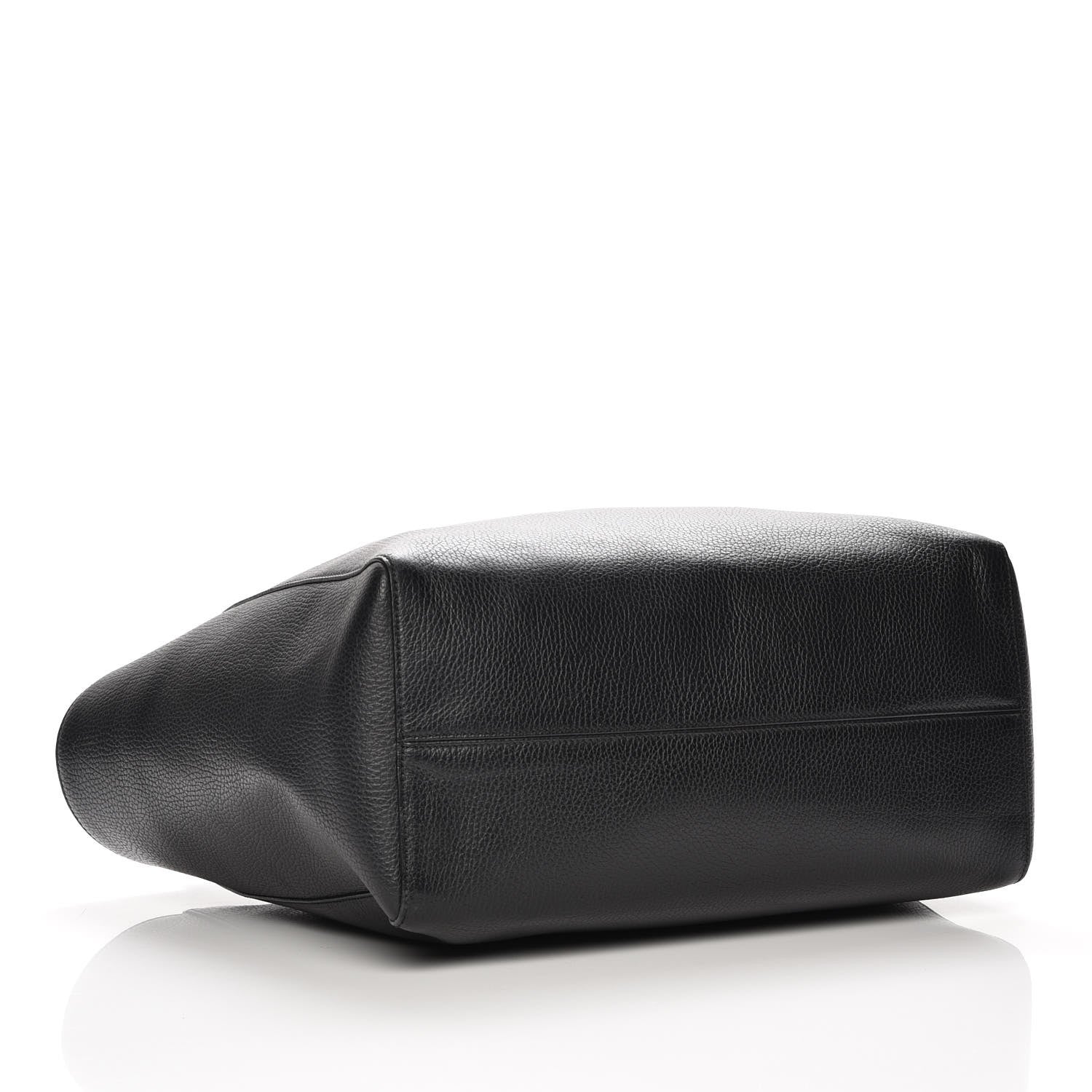 Gucci Pebbled Calfskin Medium Swing Tote Black 4 of 6