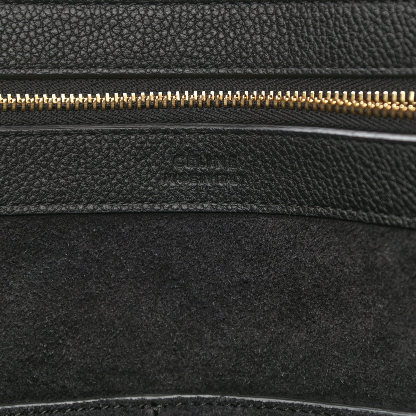 Soft Grained Calfskin Small Belt Cabas Phantom Black