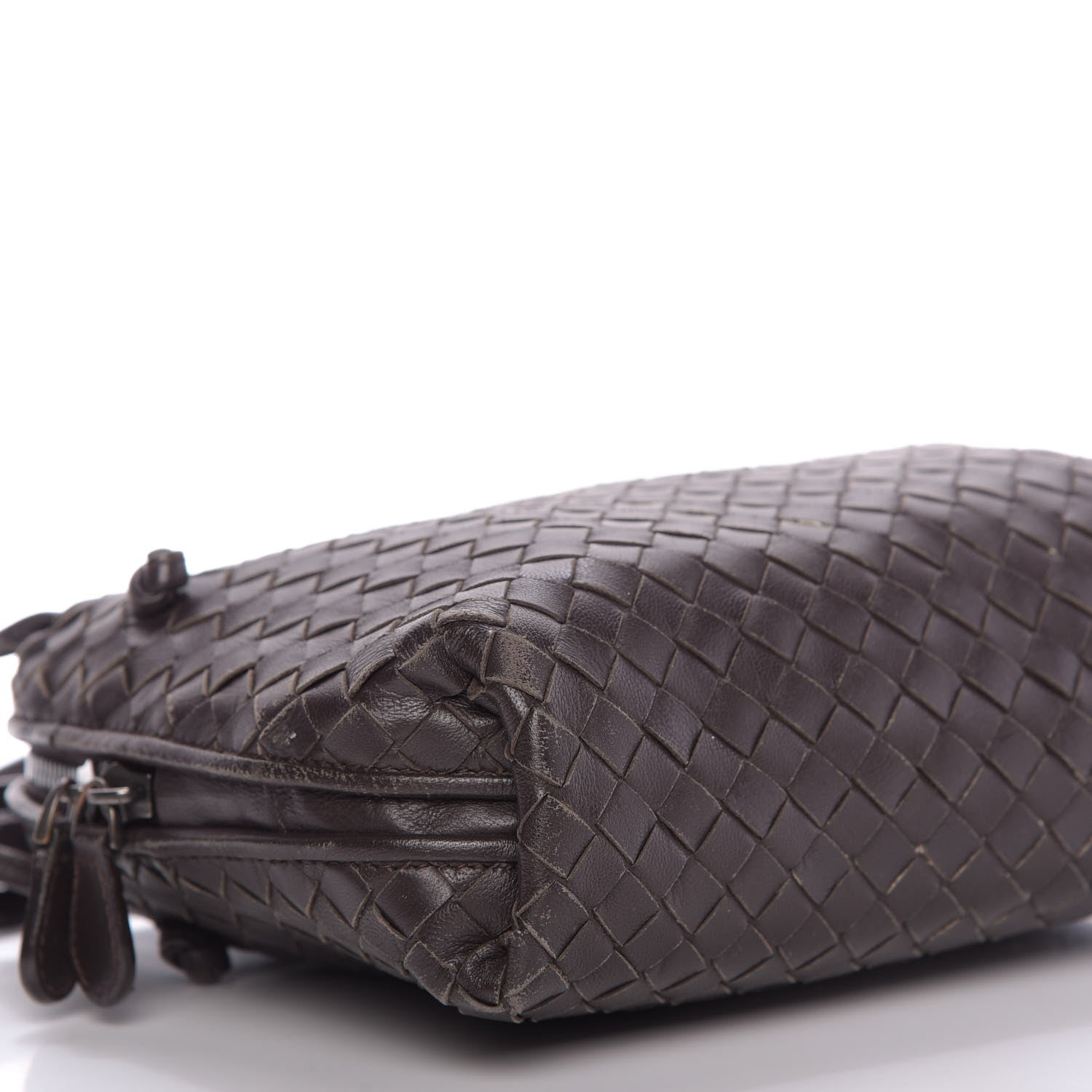 Bottega Veneta Nappa Intrecciato Pillow Crossbody Messenger Ebano 6 of 9