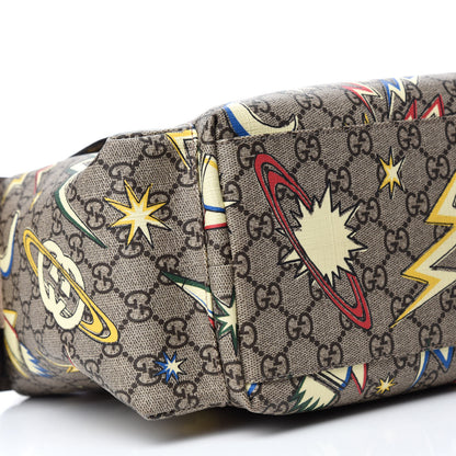 Gucci GG Supreme Monogram Space Diaper Bag Red 6 of 10
