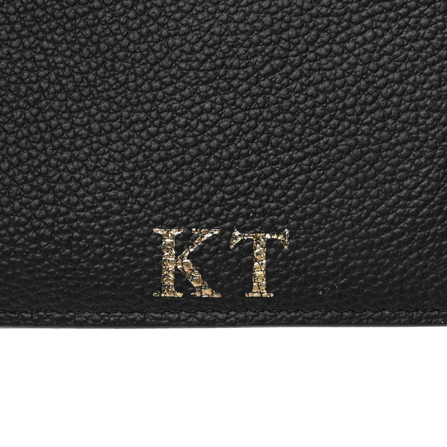 Empreinte Monogram Passport Cover Black