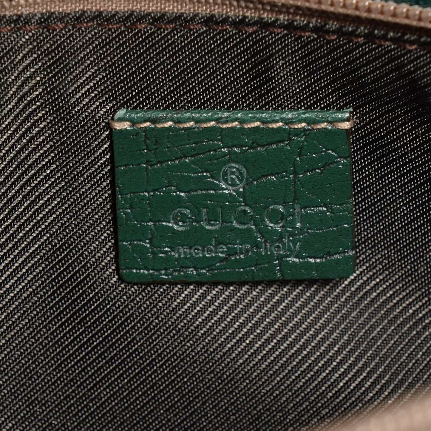 Monogram Boat Pochette Green