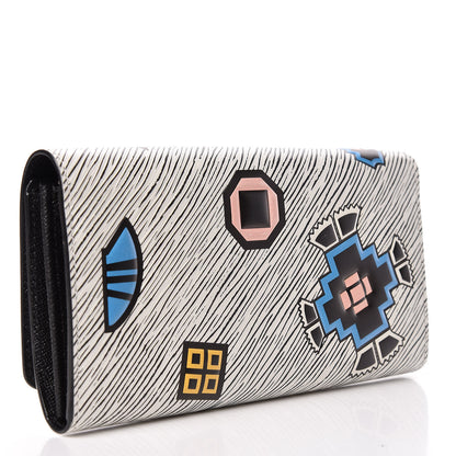 Louis Vuitton Epi Azteque Twist Wallet White 3 of 10