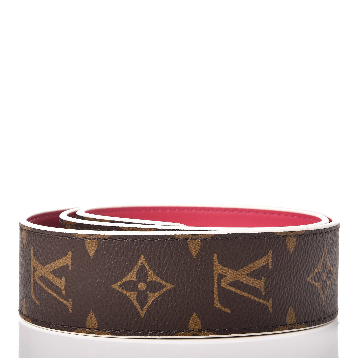 Louis Vuitton Monogram Bandouliere Shoulder Strap Hot Pink 2 of 4