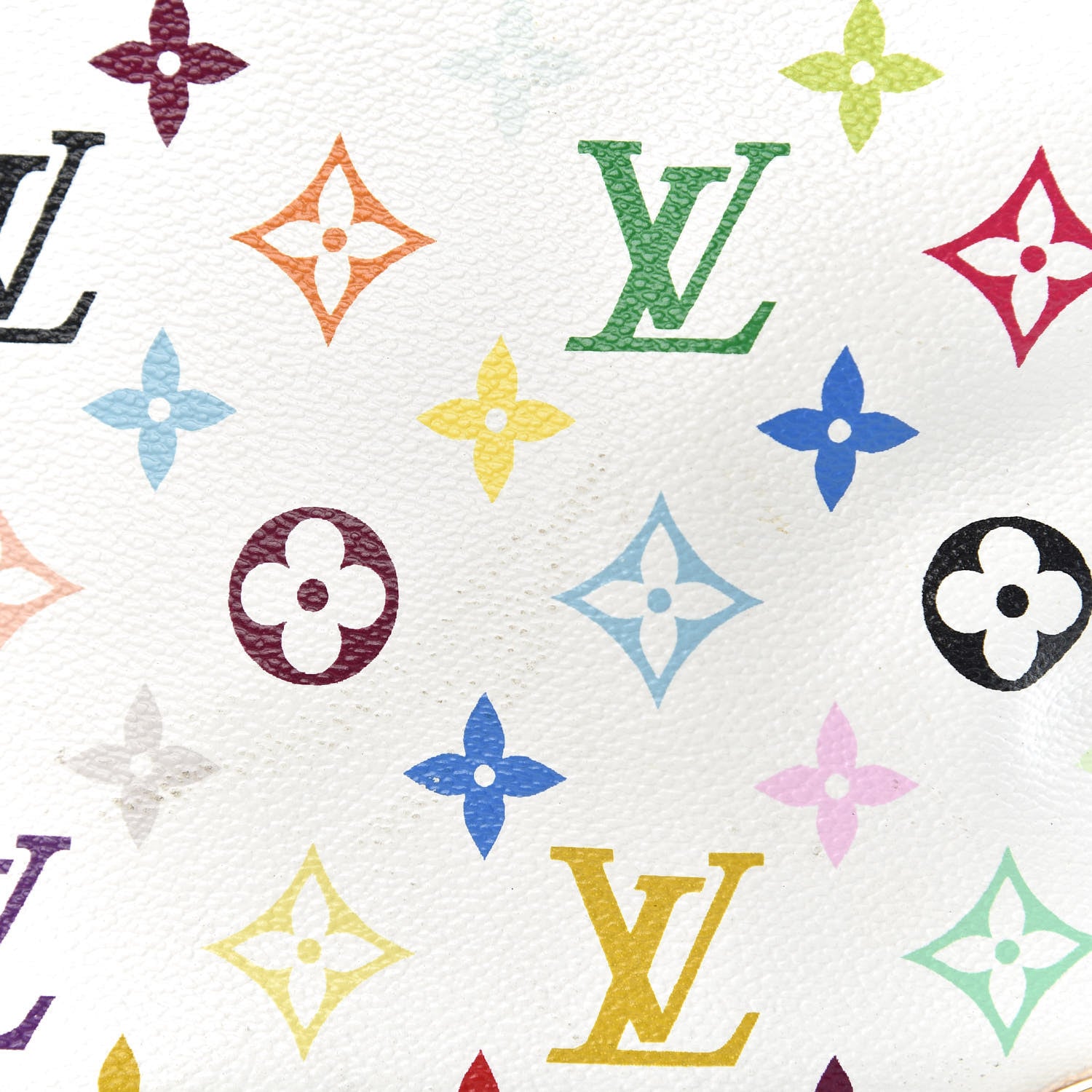 Louis Vuitton Monogram Multicolor Keepall 45 White 21 of 28
