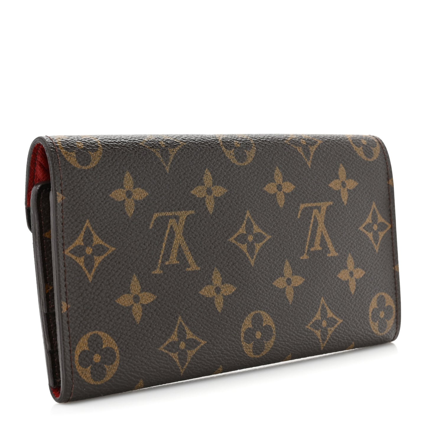 Monogram Josephine Wallet Red