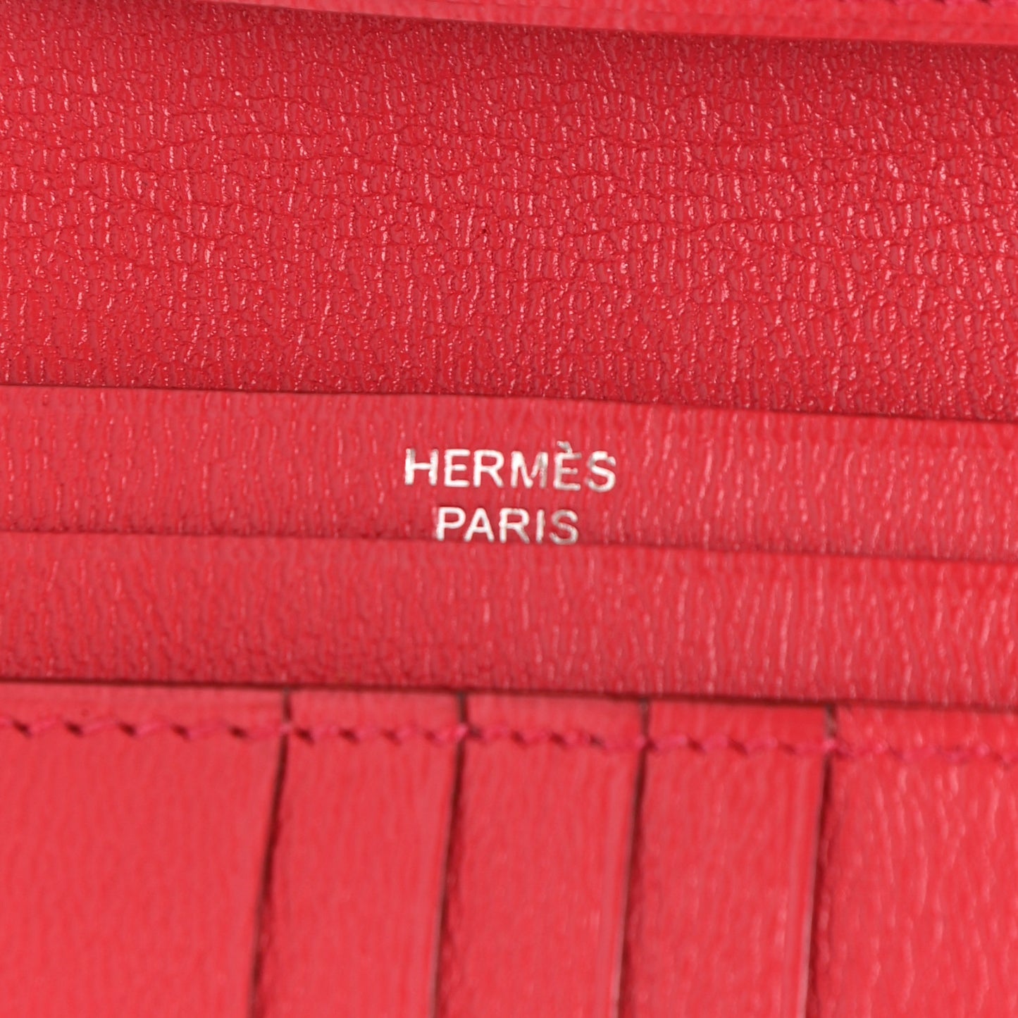 Matte Alligator Bearn Compact Wallet Bougainvillea