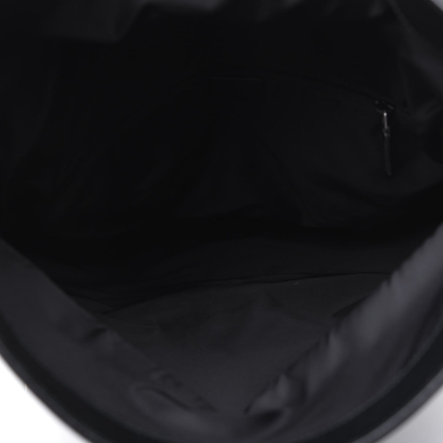 Techno Canvas Web Single Buckle Backpack Black