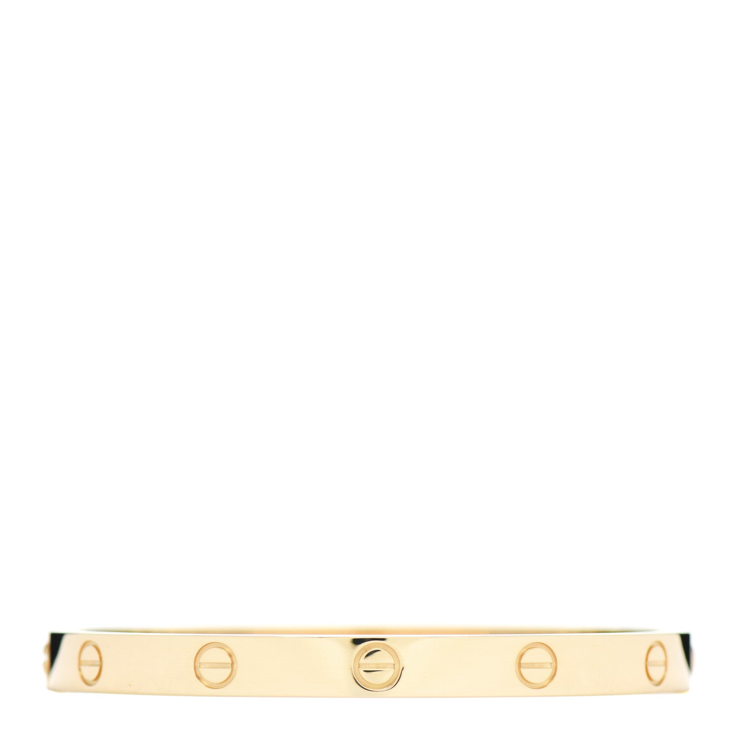 Cartier 18K Yellow Gold LOVE Bracelet 18 1 of 4