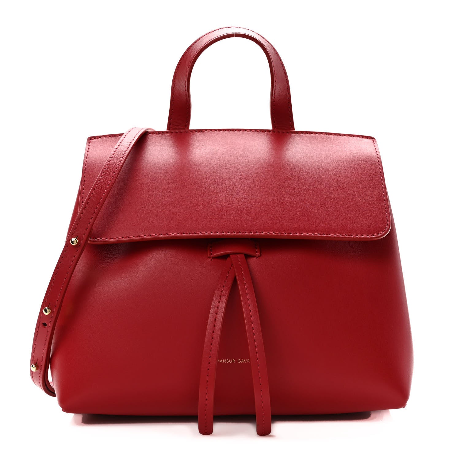 Mansur Gavriel Calfskin Mini Mini Lady Bag Flamma 1 of 8