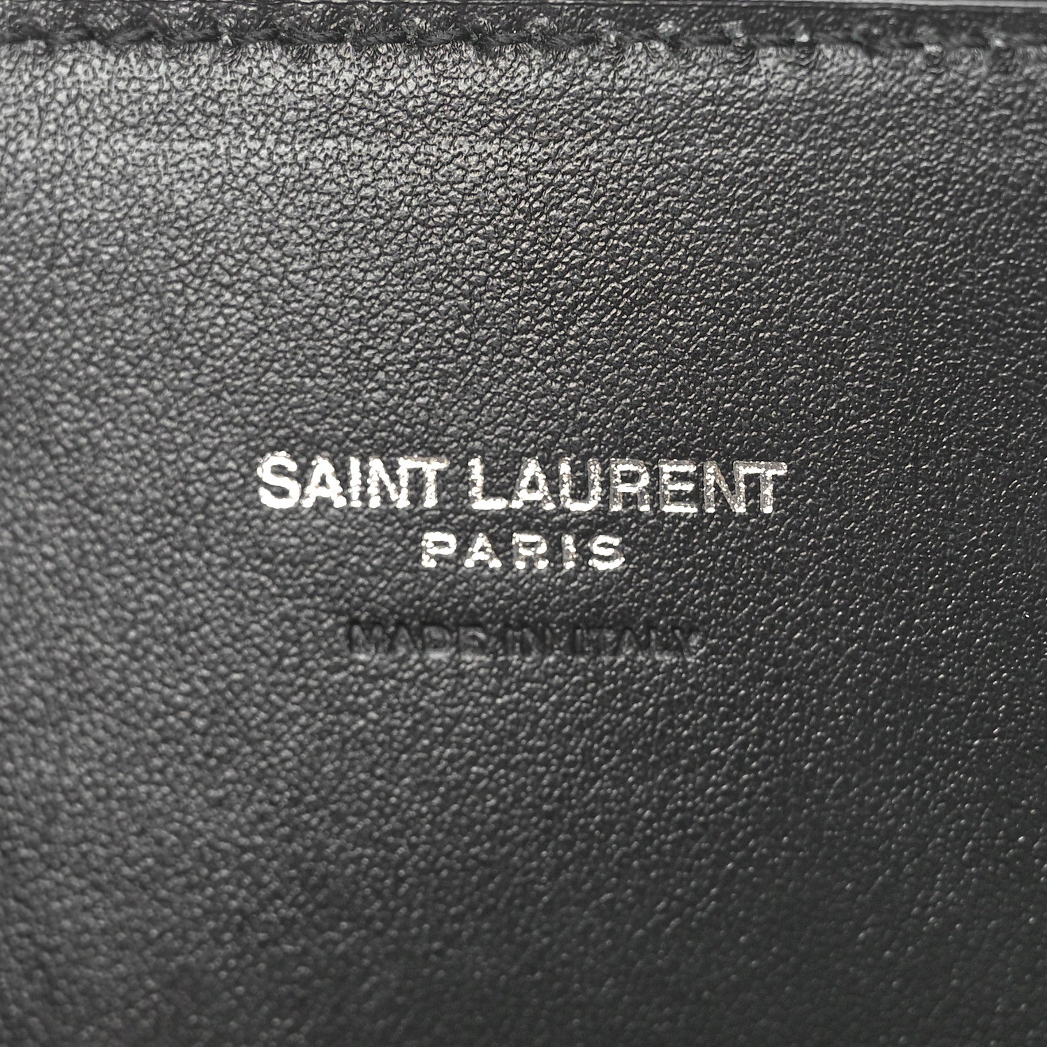 Saint Laurent Grained Calfskin Nano Sac De Jour Black 6 of 10