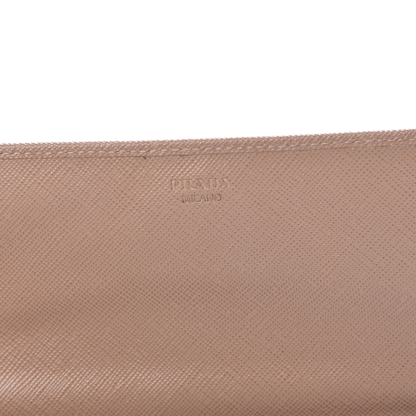 Saffiano Metal Flap Wallet with Strap Cammeo