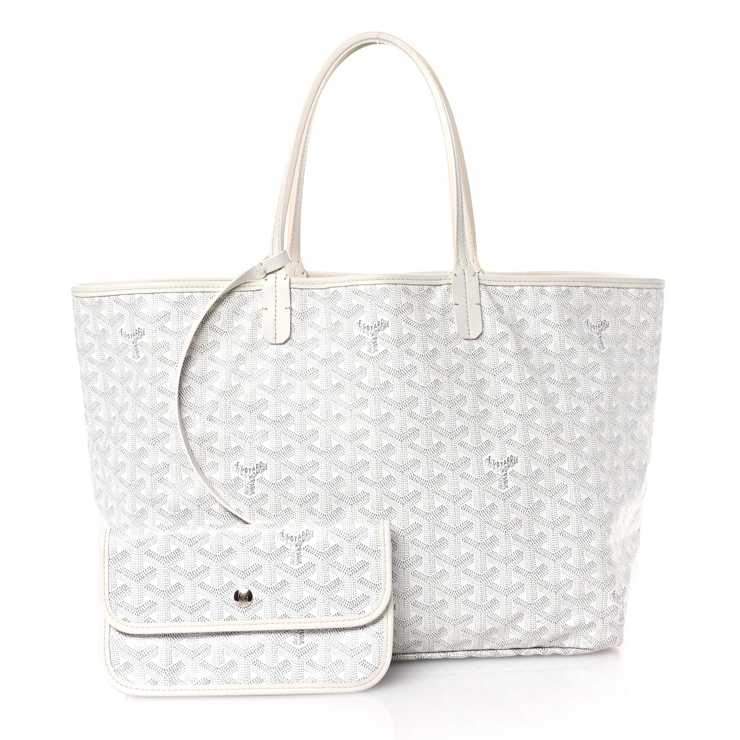 Goyardine Saint Louis PM White