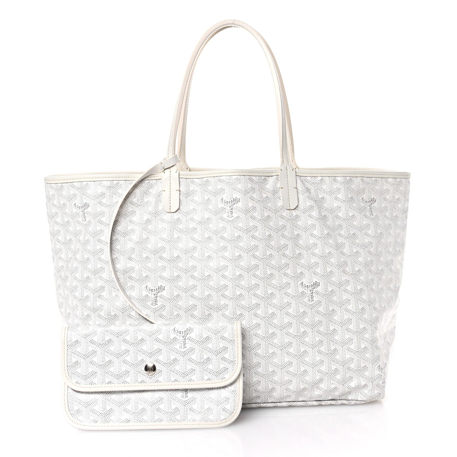 Goyard Goyardine Saint Louis PM White 3 of 12