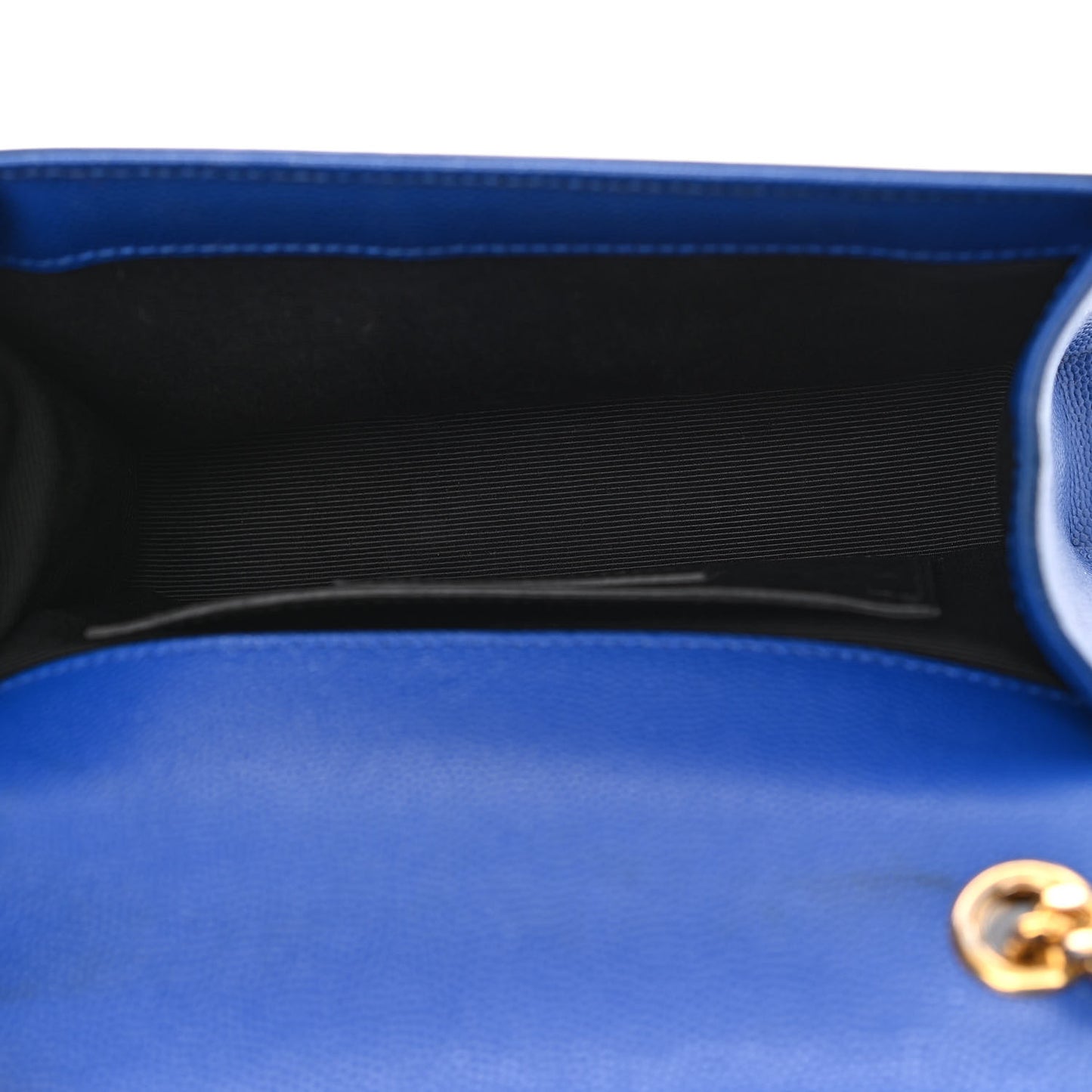 Grain De Poudre Small Classic Monogram Kate Satchel Royal Blue