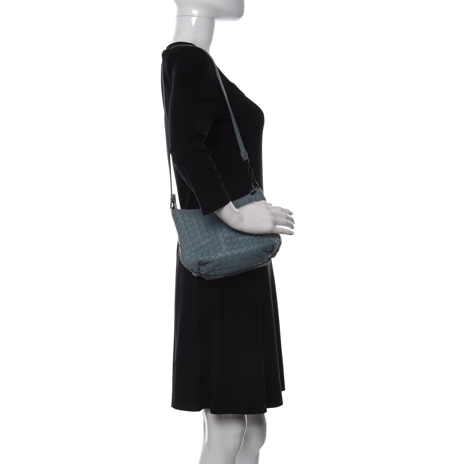 Bottega Veneta Nappa Intrecciato Crossbody Linoleum 2 of 10