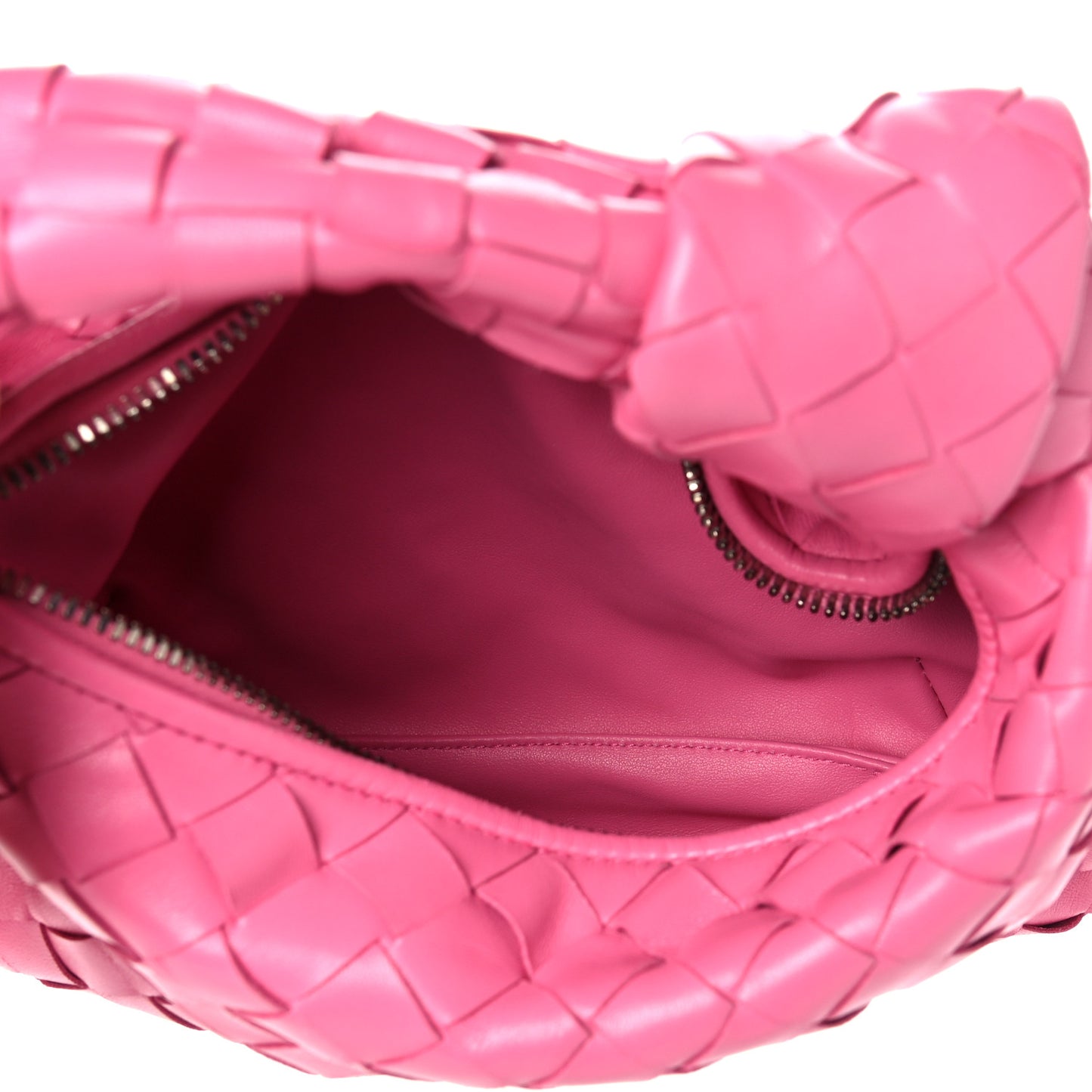 Nappa Intrecciato Mini Jodie Pink