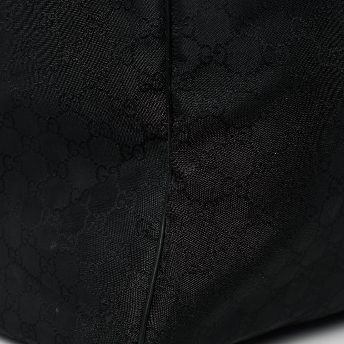 Denim Monogram Large Duffle Black