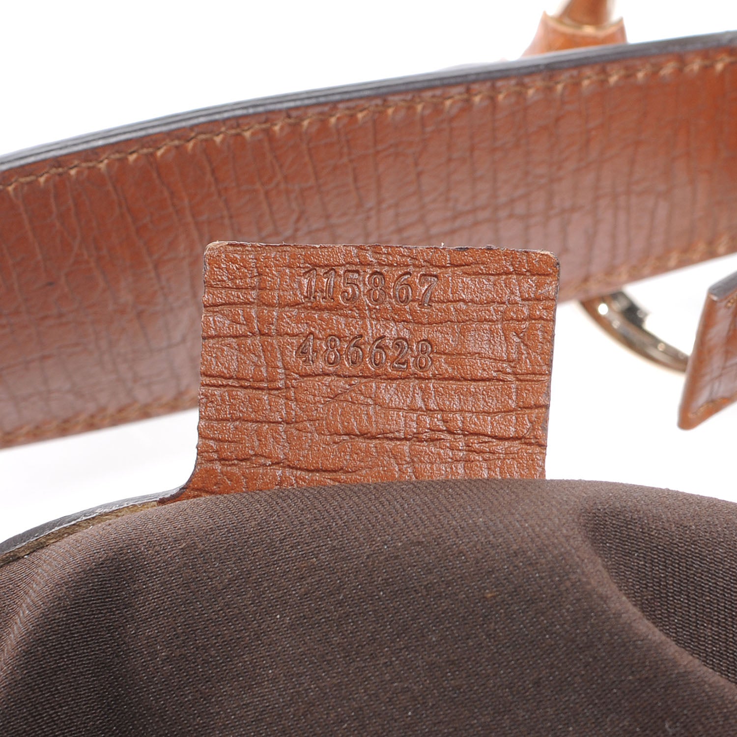 Gucci Leather Medium Horsebit Chain Hobo Tan 7 of 7