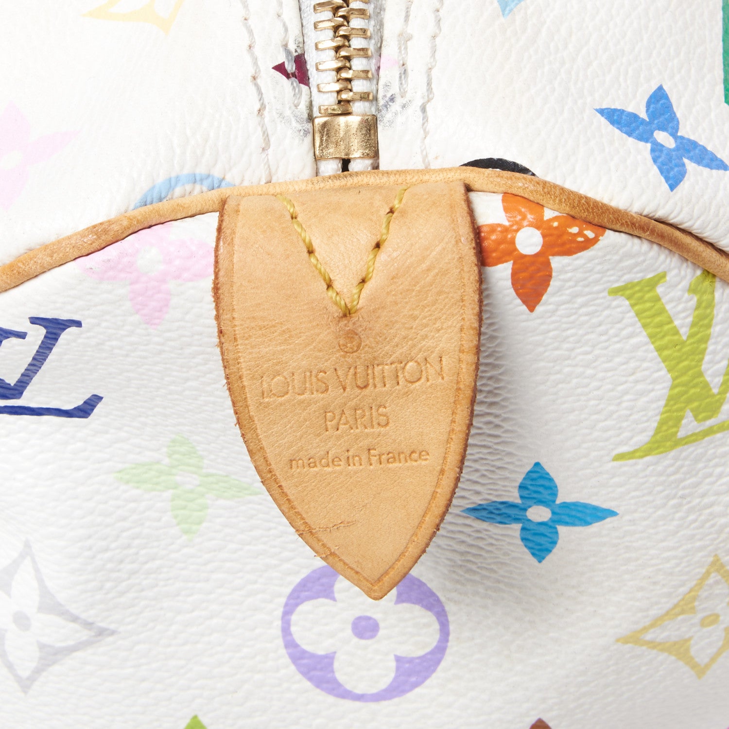 Louis Vuitton Monogram Multicolor Speedy 30 White 10 of 11