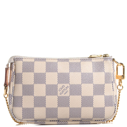 Louis Vuitton Damier Azur Mini Pochette Accessories 1 of 8