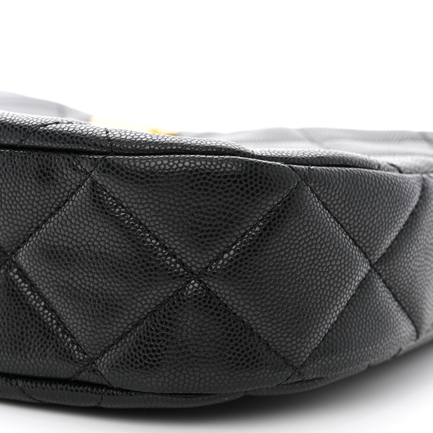 Chanel Caviar Quilted Hobo Black 10 of 11