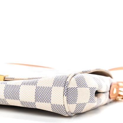 Louis Vuitton Damier Azur Favorite MM 7 of 9