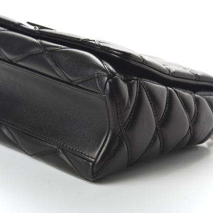Louis Vuitton Lambskin Malletage GO-14 MM Black 7 of 9
