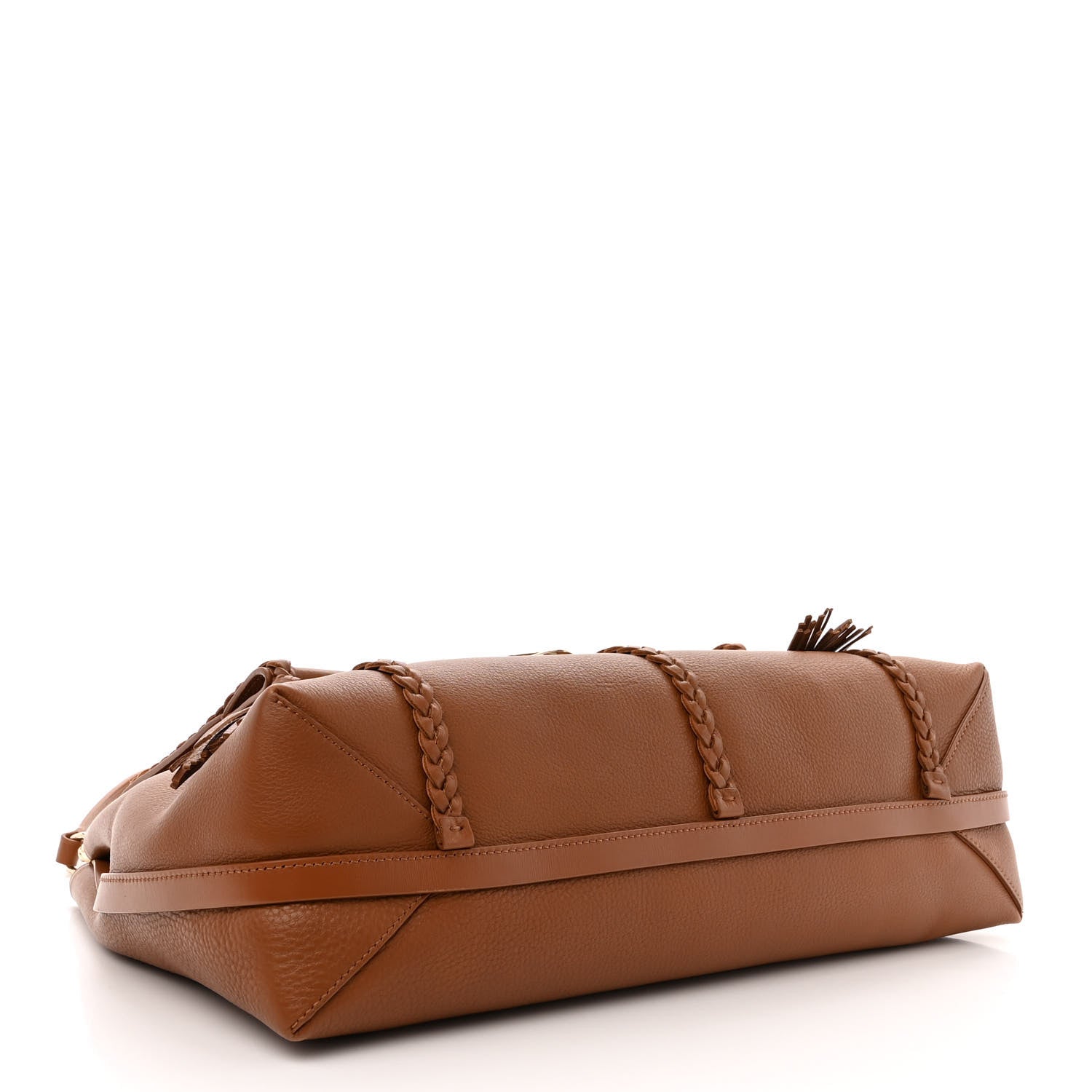 Chloe Grained Calfskin Medium Penelope Shoulder Bag Caramel 4 of 12
