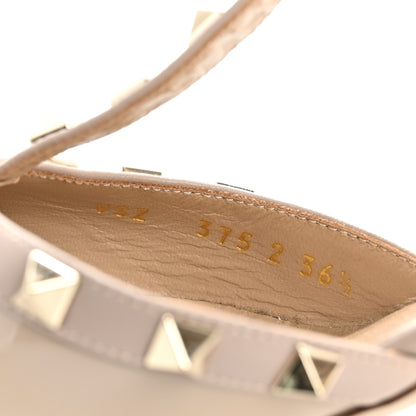 Valentino Garavani Patent Rockstud Ankle Strap 65mm Pumps 36.5 Poudre 9 of 11