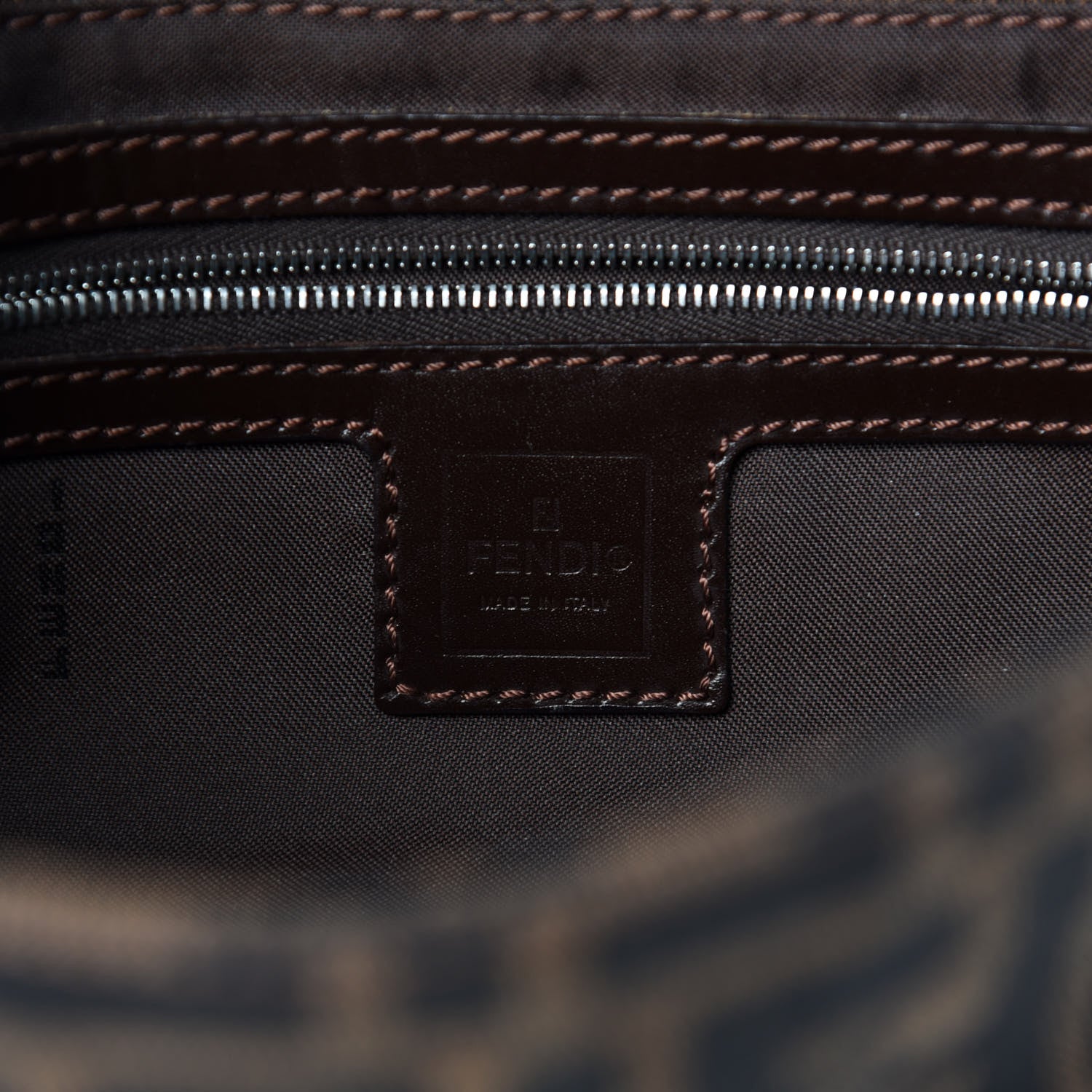 Fendi Zucca Baguette Tobacco 11 of 12