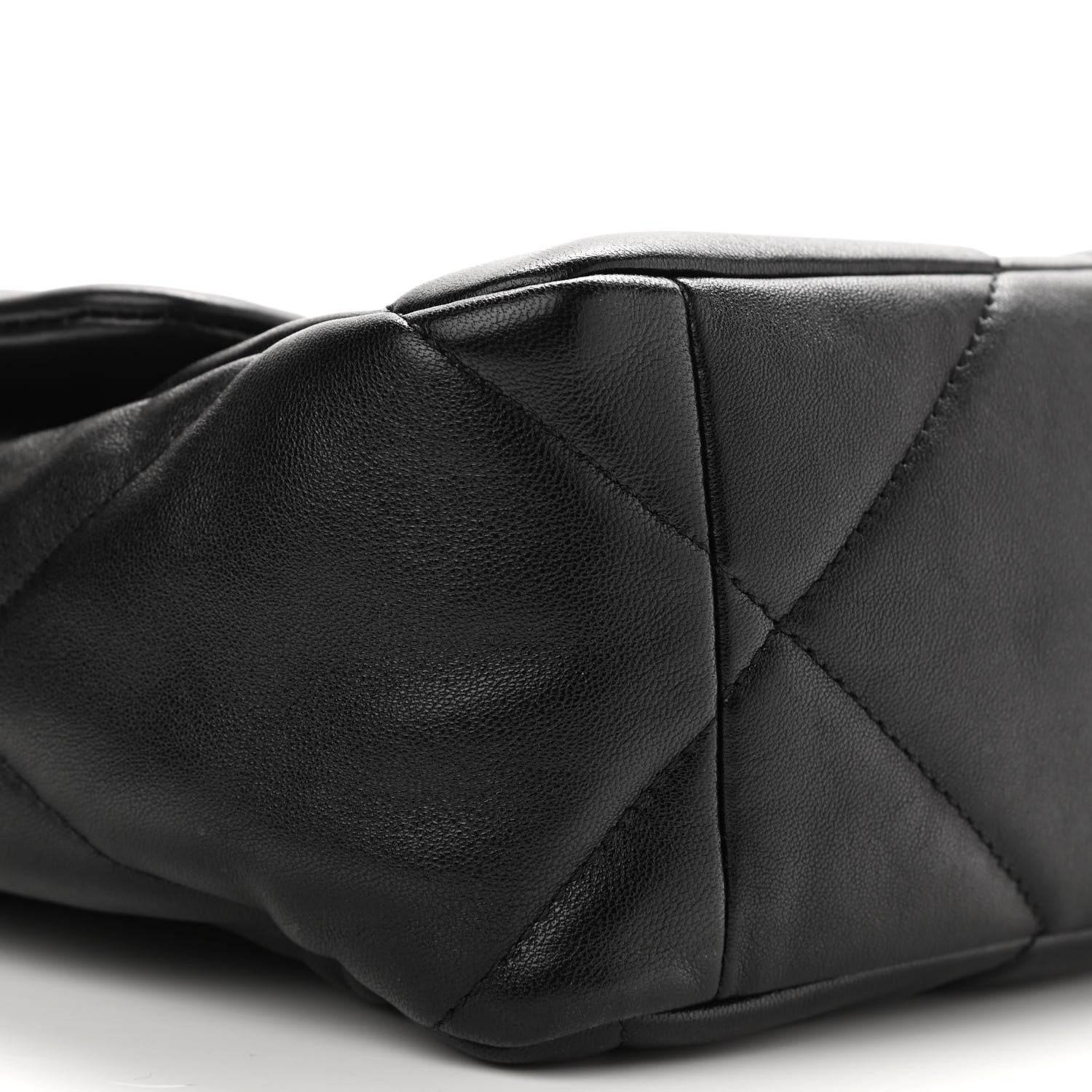Chanel Lambskin Quilted Large Chanel 19 Flap Black 5 of 9
