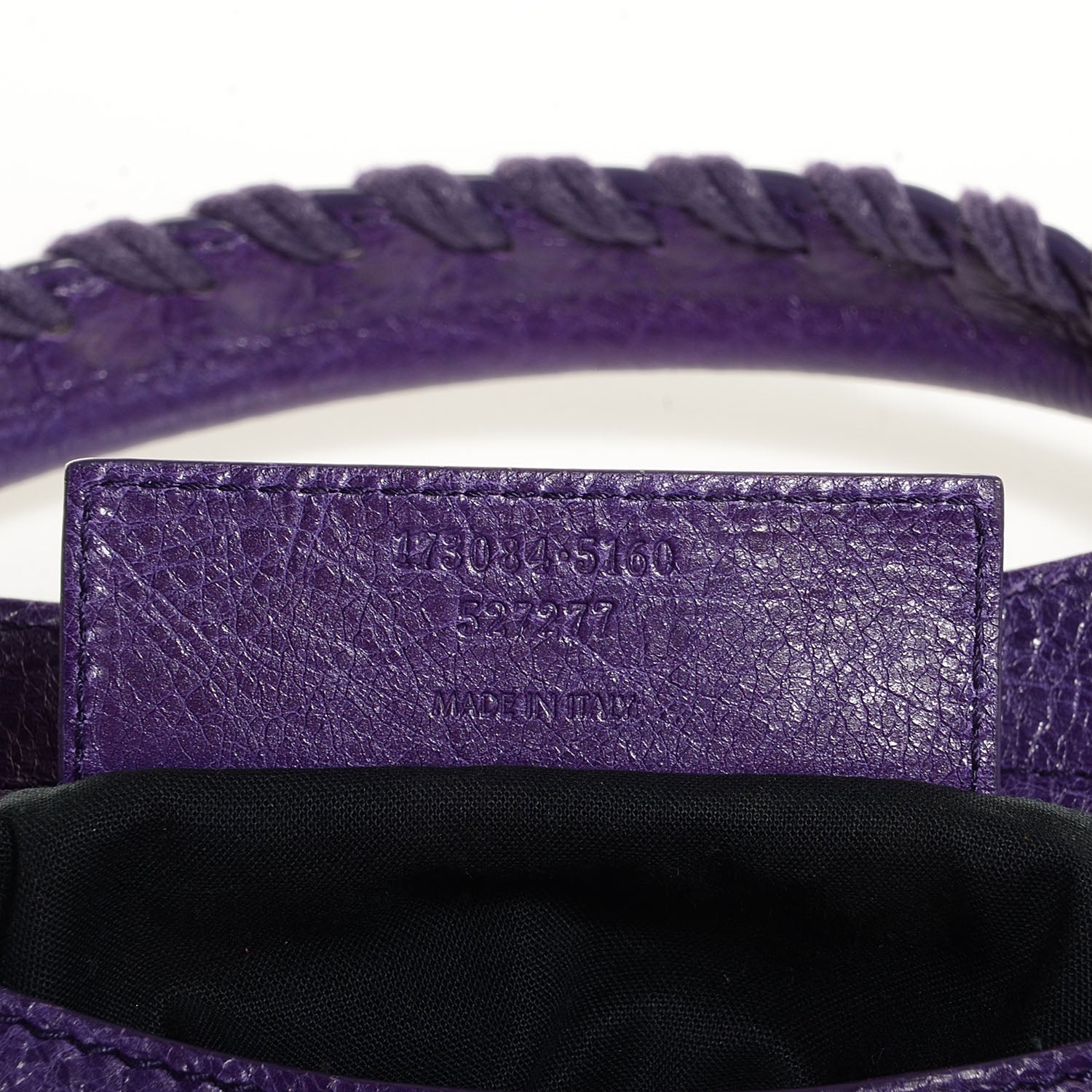Balenciaga Agneau Giant 21 Gold Hardware City Dark Violet 8 of 13