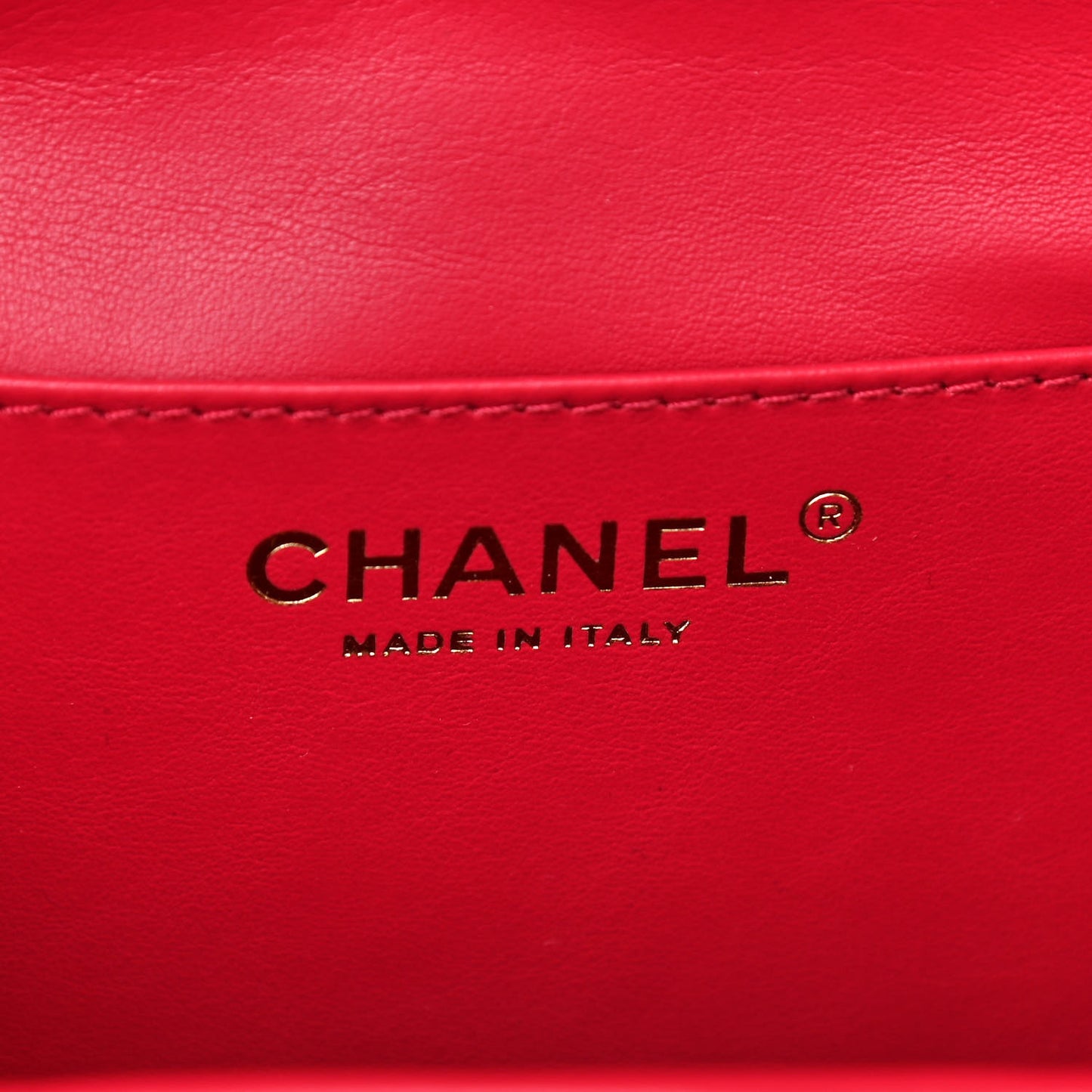 Metallic Lambskin Quilted My Crush Bag Gold