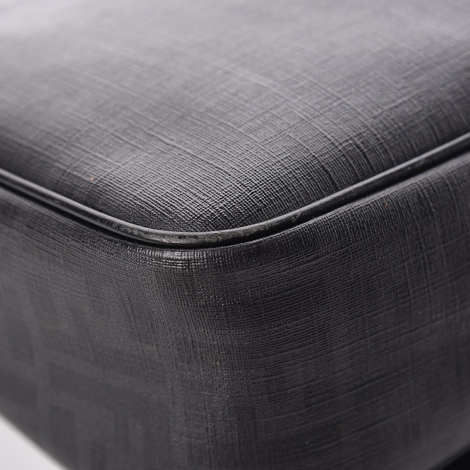 Fendi Zucca Spalmati Messenger Black 13 of 14