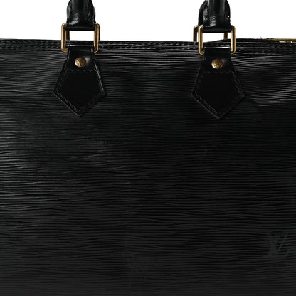 Louis Vuitton Epi Speedy 25 Black 8 of 10