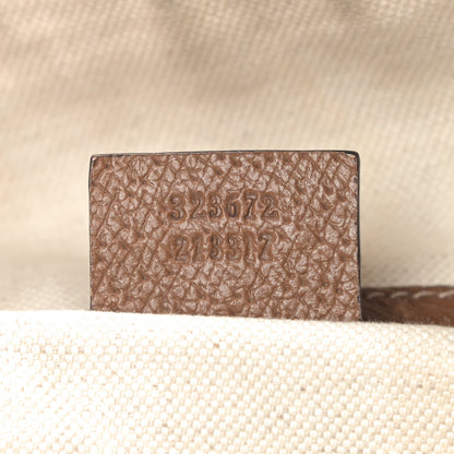 Gucci Monogram Medium Bree Shoulder Bag Beige Tabacco 12 of 16