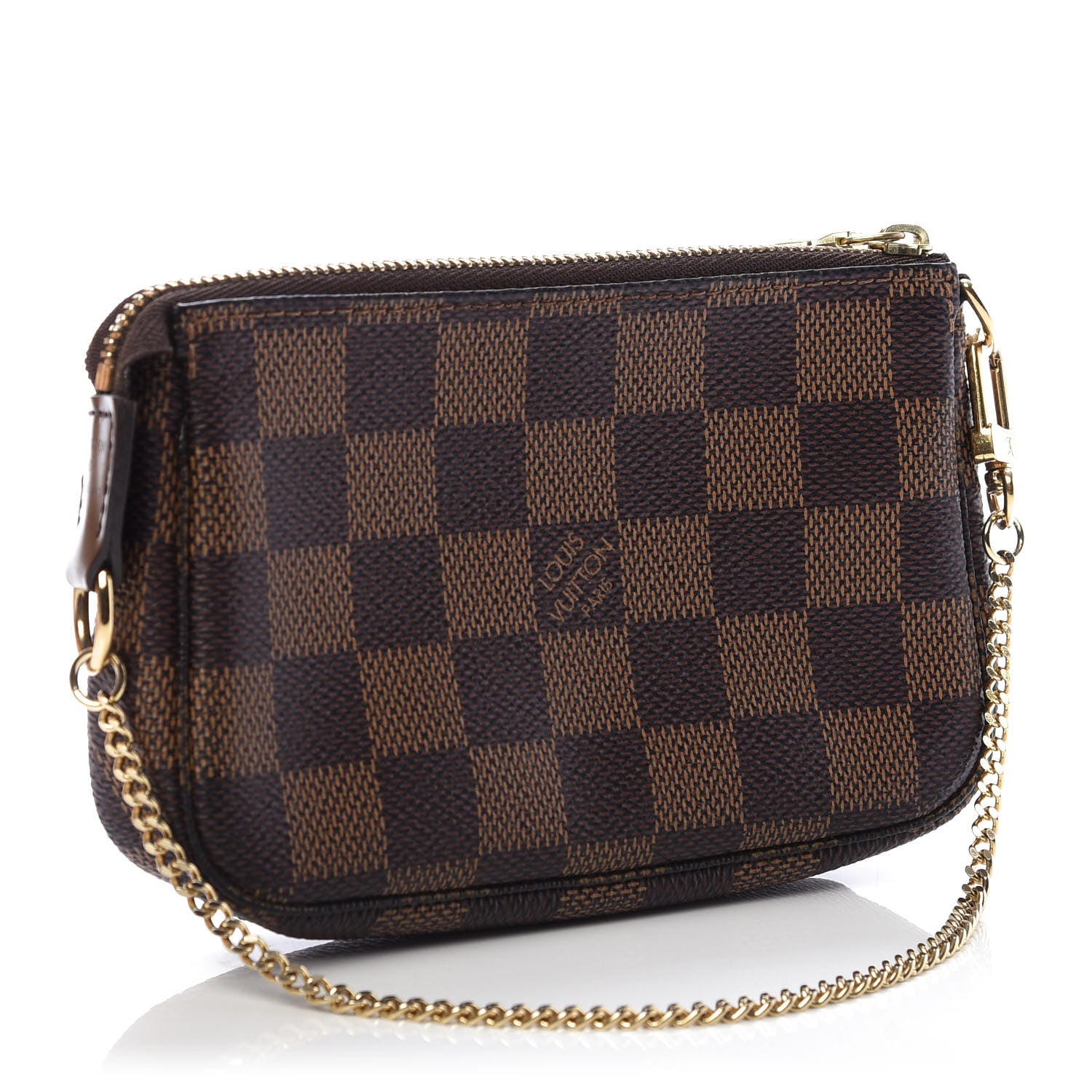 Louis Vuitton Damier Ebene Mini Pochette Accessories 3 of 11
