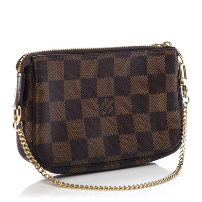 Louis Vuitton Damier Ebene Mini Pochette Accessories 3 of 11