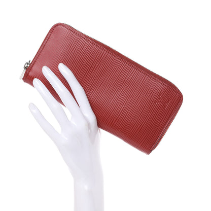 Louis Vuitton Epi Zippy Vertical Wallet Coquelicot 2 of 10