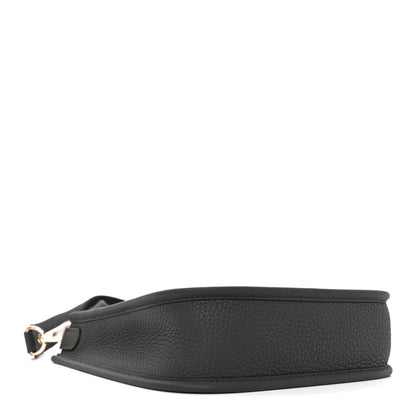 Hermes Taurillon Clemence Evelyne TPM Gris Misty 4 of 11