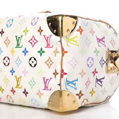 Louis Vuitton Monogram Multicolor Speedy 30 White 9 of 9