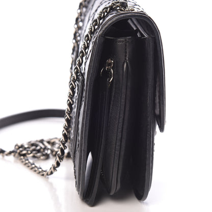 Chanel Calfskin Stitched Small Crossbody Flap Black 11 of 11