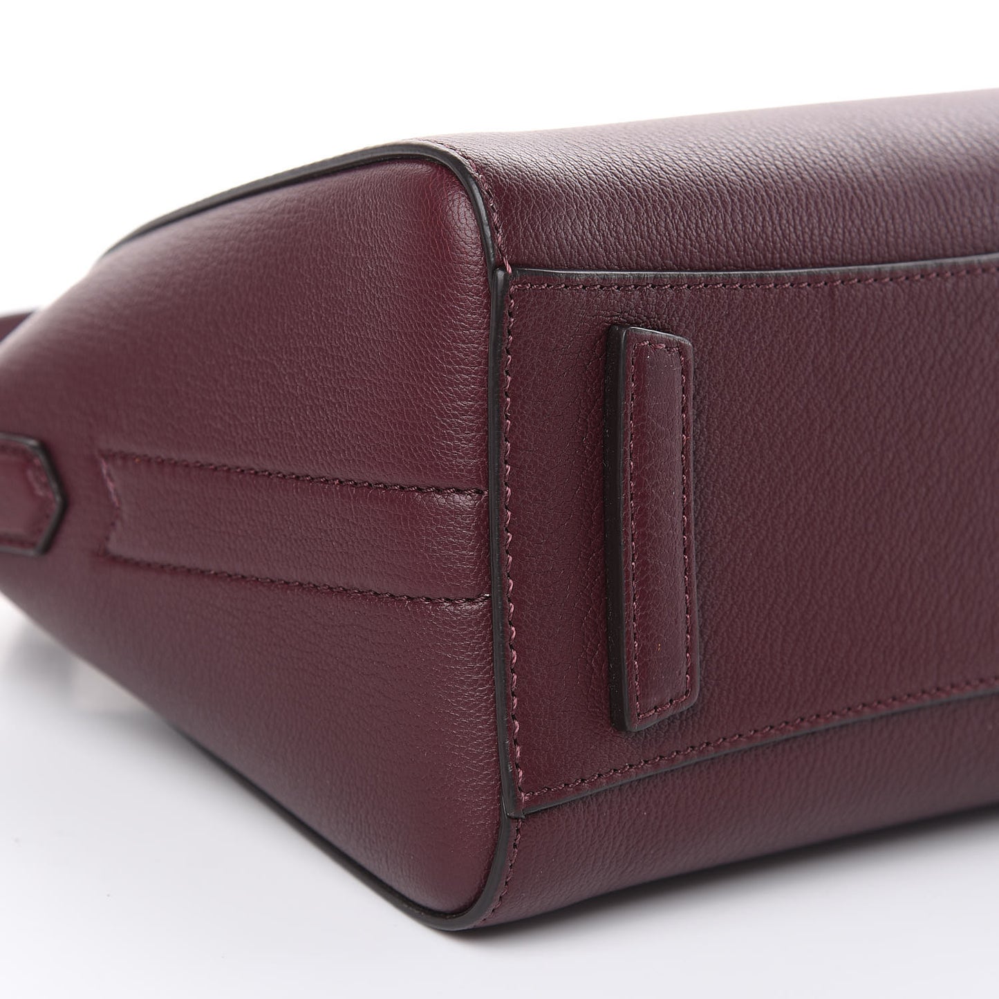Sugar Goatskin Mini Antigona Aubergine