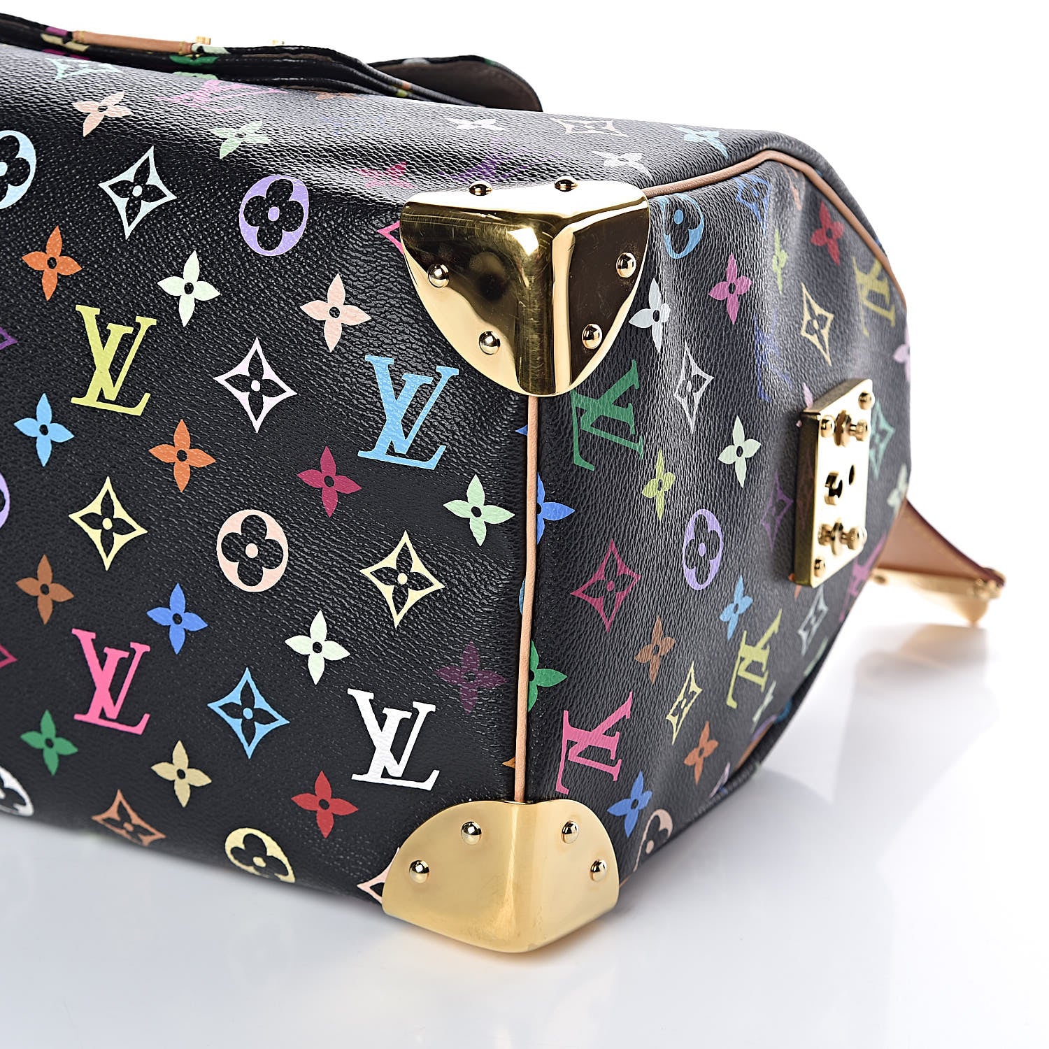 Louis Vuitton Monogram Multicolor Speedy 30 Black 8 of 8