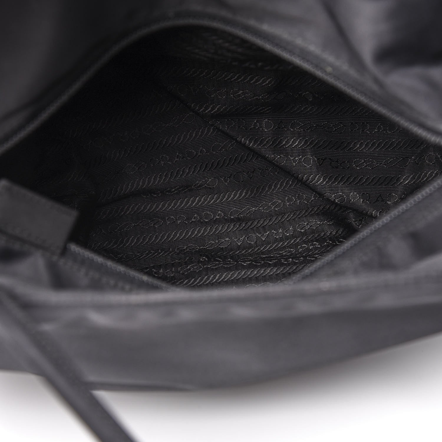 Prada Tessuto Nylon Tote Black 5 of 9