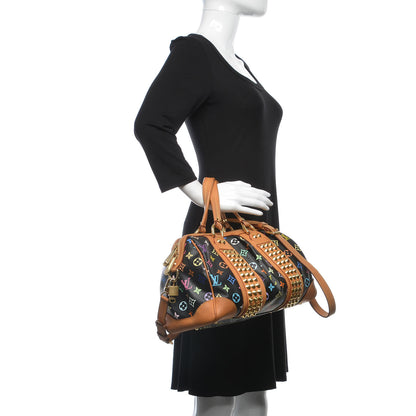 Louis Vuitton Monogram Multicolor Courtney MM Black 3 of 20