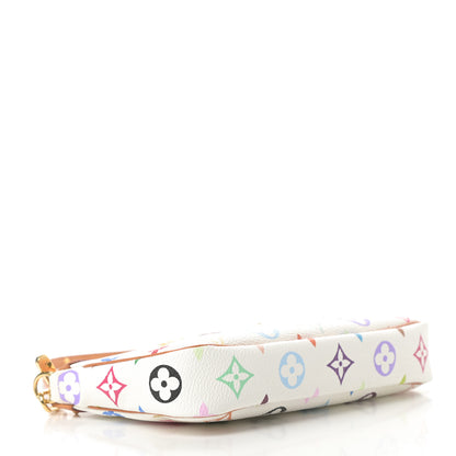 Louis Vuitton Monogram Multicolor Pochette Accessories White 4 of 11