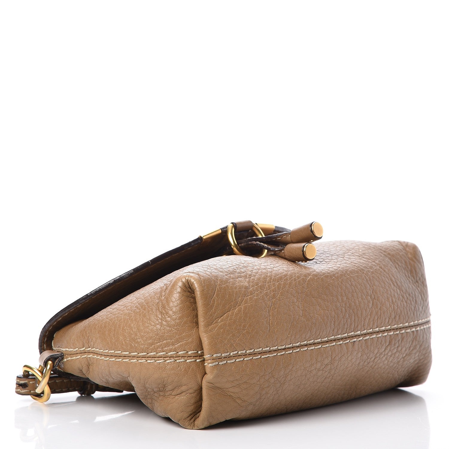 Chloe Calfskin Marcie Pochette Crossbody Bag Nut 4 of 8