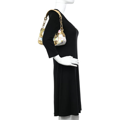 Louis Vuitton Monogram Multicolor Marilyn White Gold 2 of 19